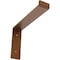 Ekena Millwork Steel Truss Shelf Bracket, Hammered Copper 2"W x 10"D x 7 1/4"H BKTM02X10X07TSHCO - alternate 1